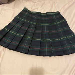 American Apparel Plaid Tennis Skirt | Size L
